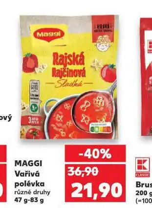 Kaufland Maggi vařivá polévka nabídka