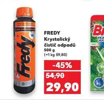 Kaufland Fredy krystalický čistič odpadů nabídka