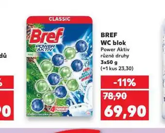 Kaufland Bref wc blok nabídka