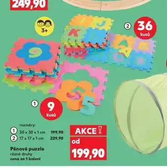 Kaufland Pěnové puzzle nabídka