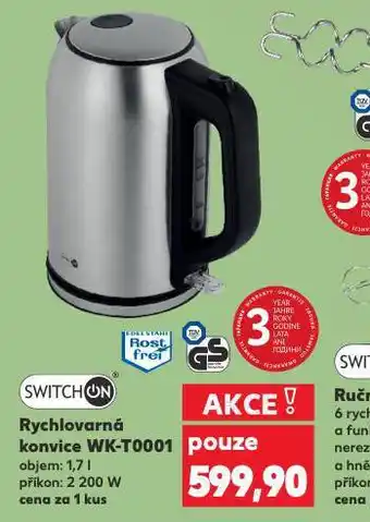 Kaufland Rychlovarná konvice nabídka