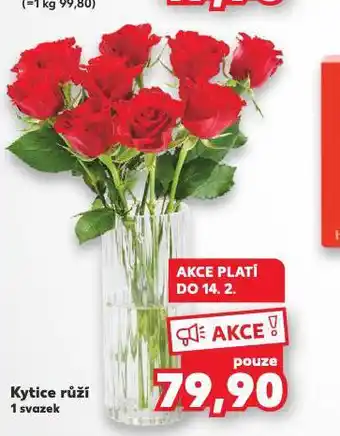 Kaufland Kytice růží nabídka