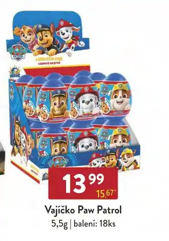Qanto Vajíčko Paw Patrol nabídka
