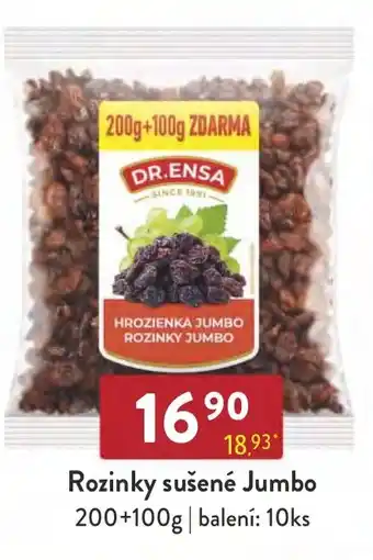 Qanto Rozinky sušené Jumbo nabídka