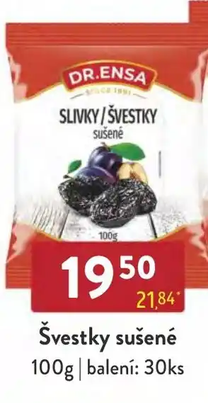 Qanto Švestky sušené nabídka