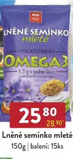 Qanto Lněné semínko mleté nabídka