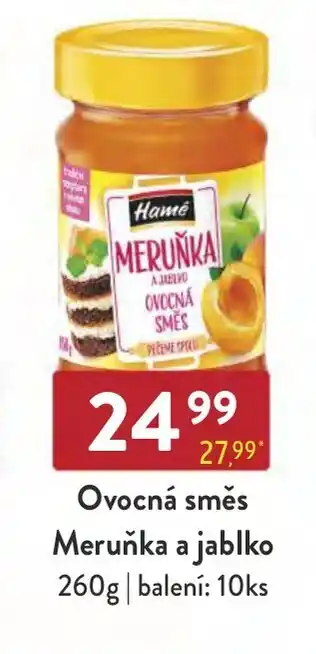 Qanto Ovocná směs Meruňka a jablko nabídka