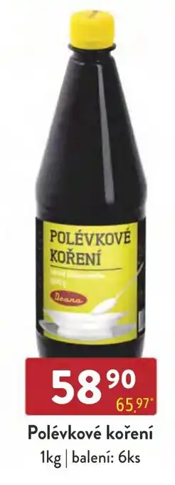 Qanto Polévkové koření nabídka