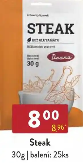 Qanto Steak nabídka