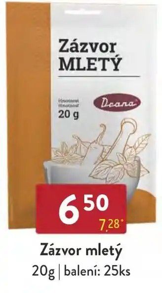 Qanto Zázvor mletý nabídka