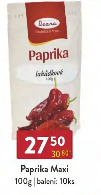 Qanto Paprika Maxi nabídka