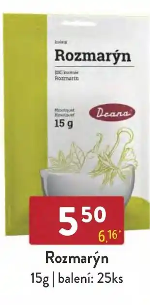 Qanto Rozmarýn nabídka