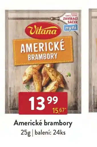 Qanto Americké brambory nabídka