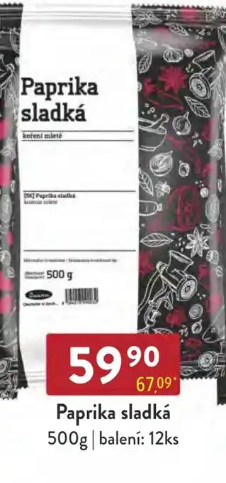 Qanto Paprika sladká nabídka