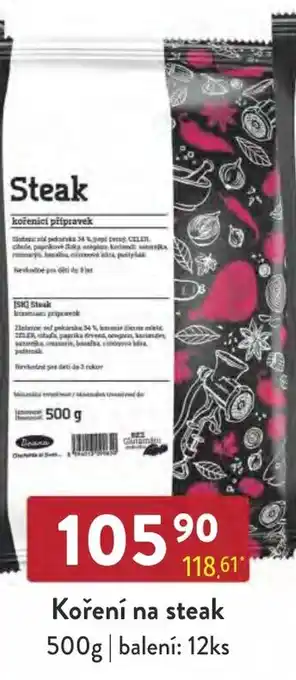 Qanto Koření na steak nabídka