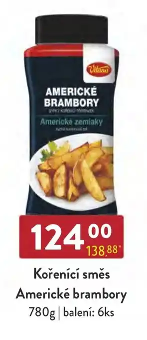 Qanto Kořenící směs Americké brambory nabídka