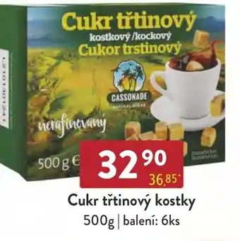 Qanto Cukr třtinový kostky nabídka