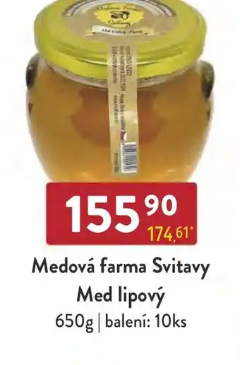 Qanto Medová farma Svitavy Med lipový nabídka
