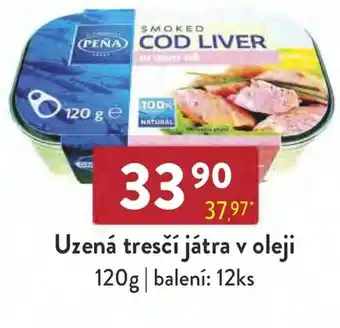 Qanto Uzená tresčí játra v oleji nabídka