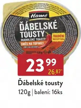 Qanto Ďábelské tousty nabídka