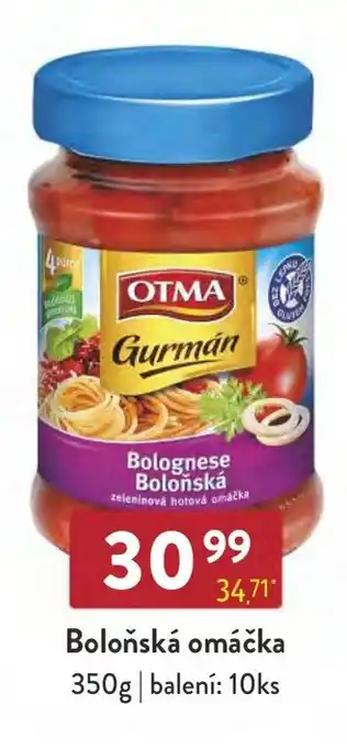 Qanto Boloňská omáčka nabídka