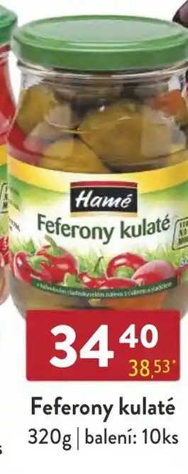 Qanto Feferony kulaté nabídka