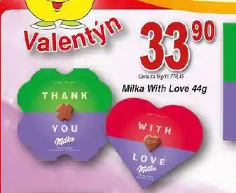 Hruška Milka with love nabídka