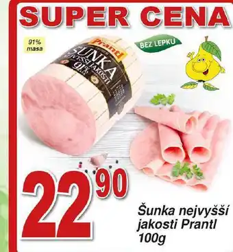 Hruška Šunka nejvyšší jakosti nabídka