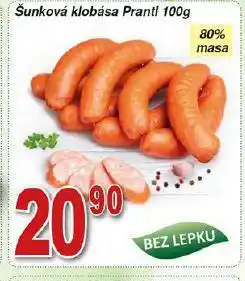 Hruška Šunková klobása nabídka