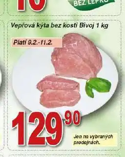 Hruška Vepřová kýta bez kosti nabídka
