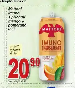 Hruška Mattoni imuno nabídka