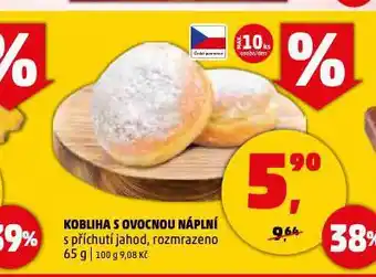Penny Market Kobliha s ovocnou náplní nabídka