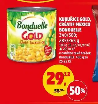 Bonduelle zlatá kukuřice