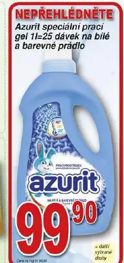 Hruška Azurit prací prostředek nabídka