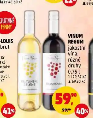 Penny Market Vinum regum nabídka
