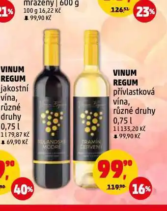 Penny Market Vinum regum nabídka