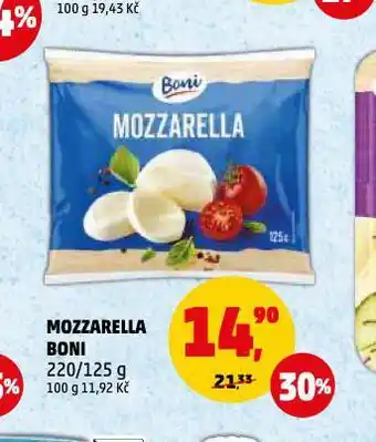 Penny Market Mozzarella sýr nabídka