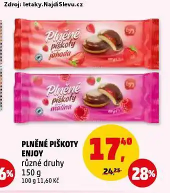Penny Market Plněné piškoty nabídka