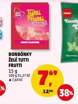 Penny Market Bonbónky želé tutti frutti nabídka