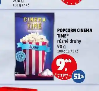 Penny Market Popcorn cinema time nabídka