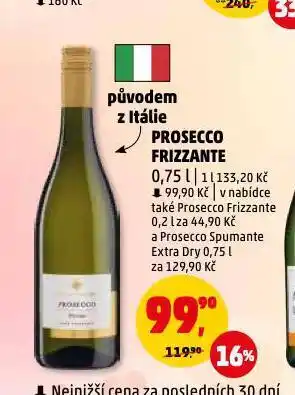 Penny Market Prosecco frizzante nabídka