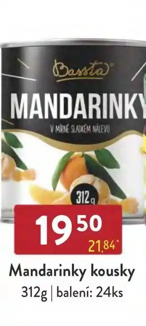 Qanto Mandarinky kousky nabídka