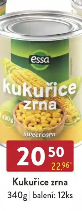 Qanto Kukuřice zrna nabídka