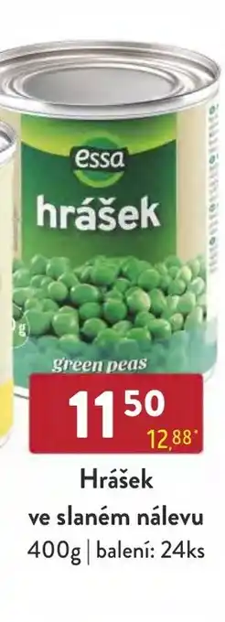 Qanto Hrášek ve slaném nálevu nabídka