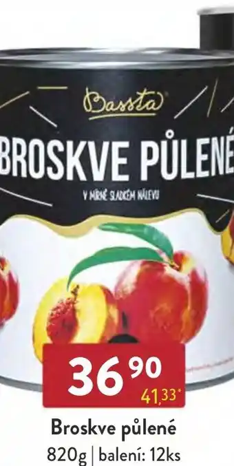 Qanto Broskve půlené nabídka