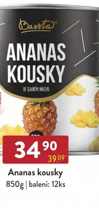 Qanto Ananas kousky nabídka