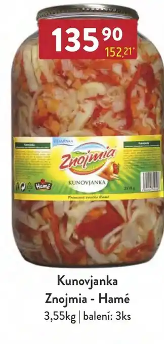 Qanto Kunovjanka Znojmia - Hamé nabídka