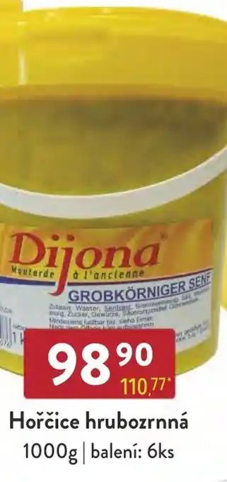 Qanto Hořčice hrubozrnná nabídka