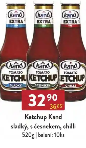 Qanto Ketchup Kand sladký, s česnekem, chilli nabídka