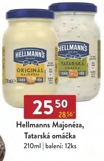 Qanto Hellmanns Majonéza, Tatarská omáčka nabídka